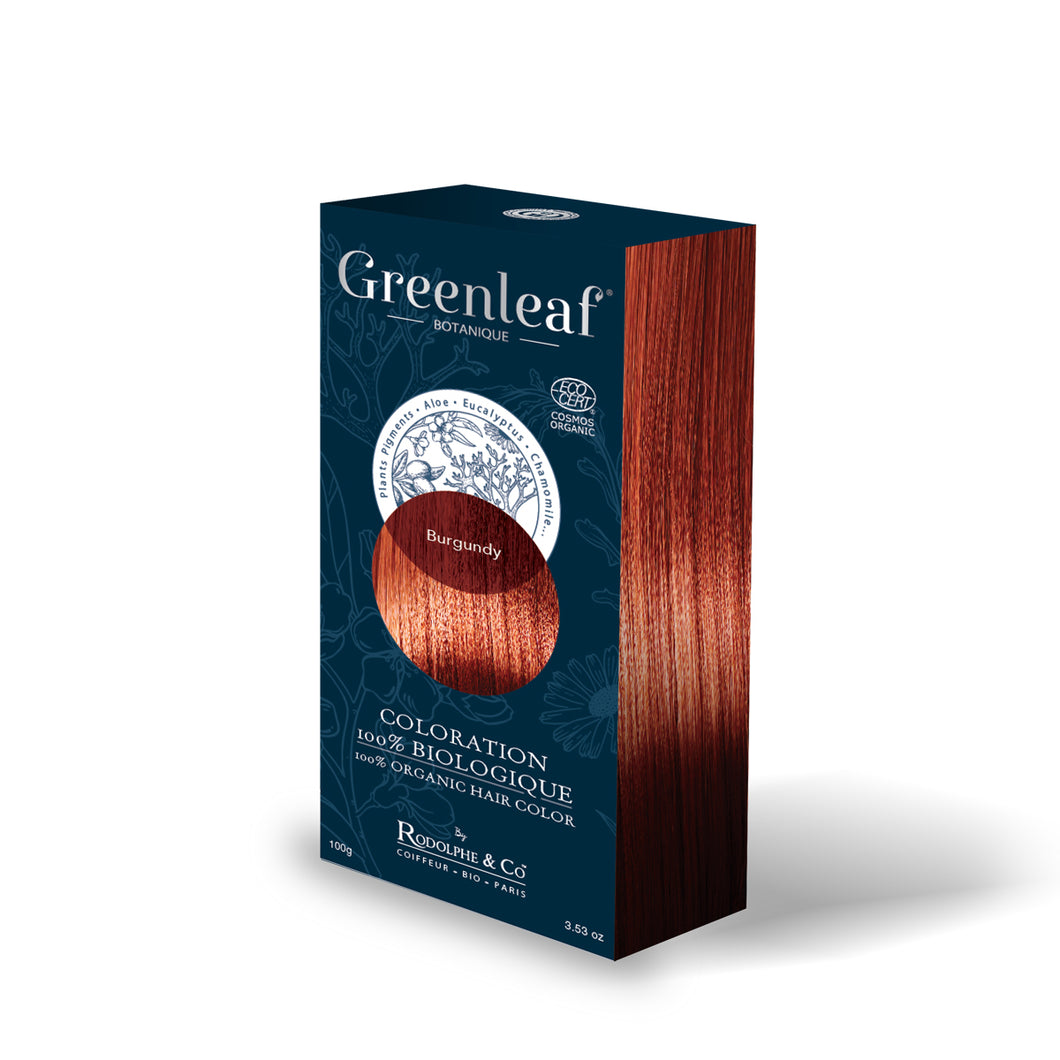 Greenleaf Botanique - Organic Hair Color - Burgendy 100g
